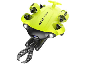 Underwater drones with a gripper arm are supposed to help rescue e-scooters from the Rhine.